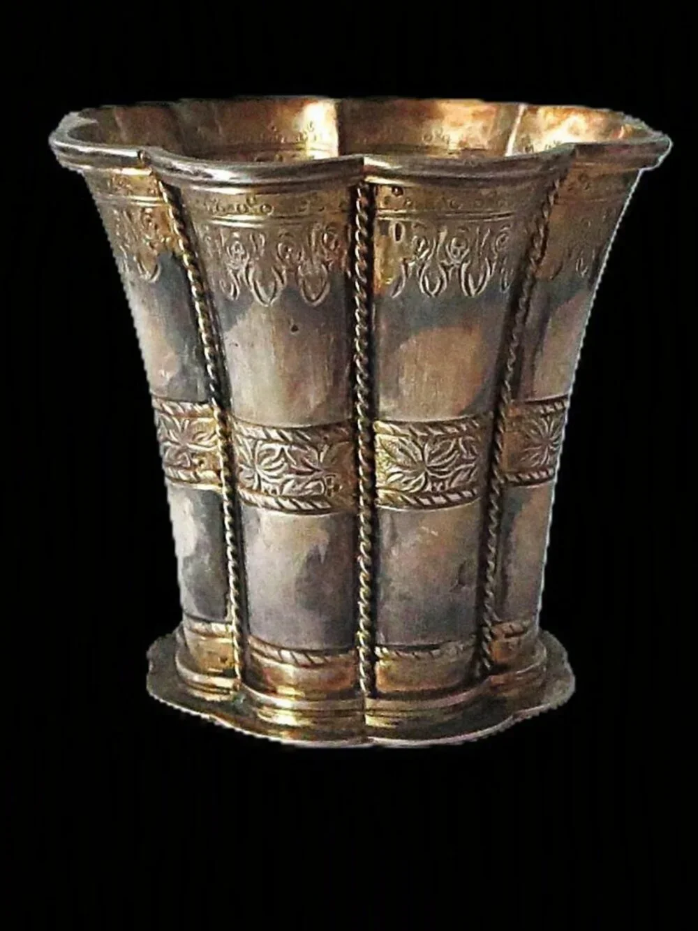 Kiddush Cup Vintage Silver Collectible Decor Stamped 925S EDV Andersen Danmark